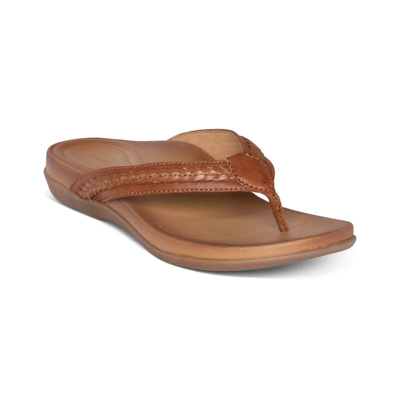 Men's sandals with a leather lining for comfortAetrex Emmy