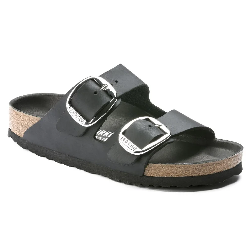 Men's sandals with a buckle closureArizona Big Buckle - Black