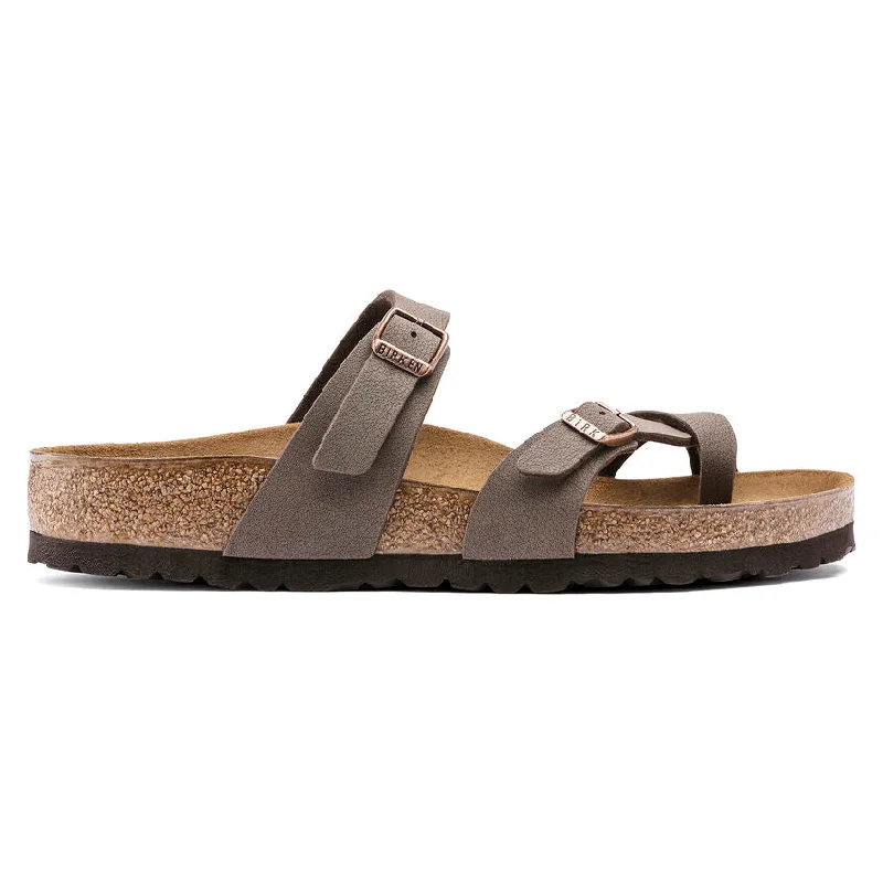 Men's sandals with a decorative buckle or charmBirkenstock 71061 Mayari BFBC Mocha