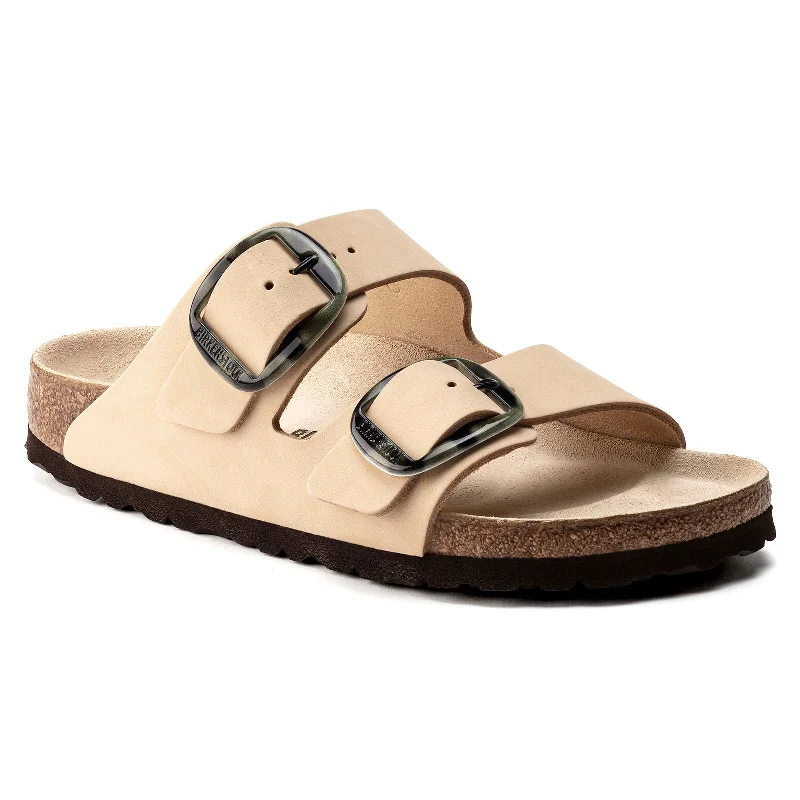 Waterproof men's sandals for water activitiesBirkenstock Arizona Big Buckle - Nubuck