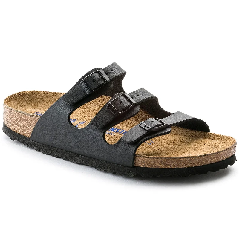 Men's sandals with a cushioned footbedBirkenstock Florida Soft Footbed