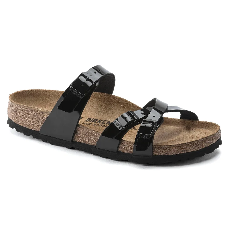 Men's sandals with a toe post designBirkenstock Franca - Patent