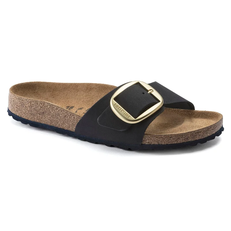 Men's leather sandals with an adjustable strapBirkenstock Madrid Big Buckle - Nubuck