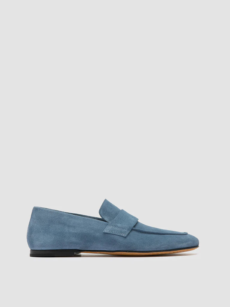 Men's loafers with a contrast stitching detailBlair Suede Loafers - Indigo