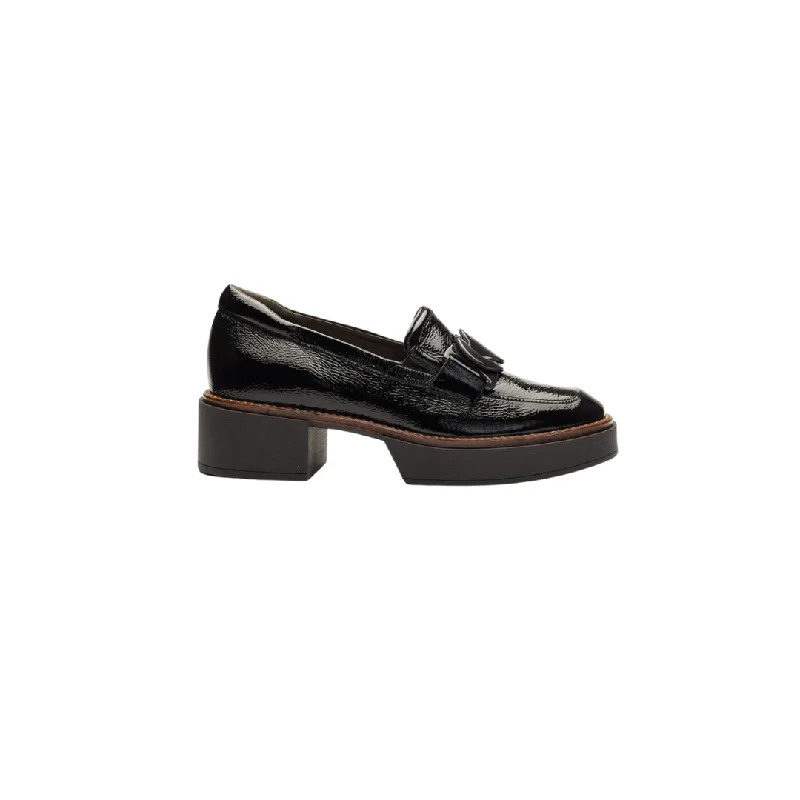 Men's loafers with a low - heeled designBlum Black