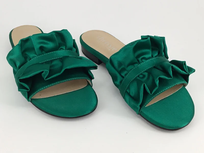 Emerald Green Satin