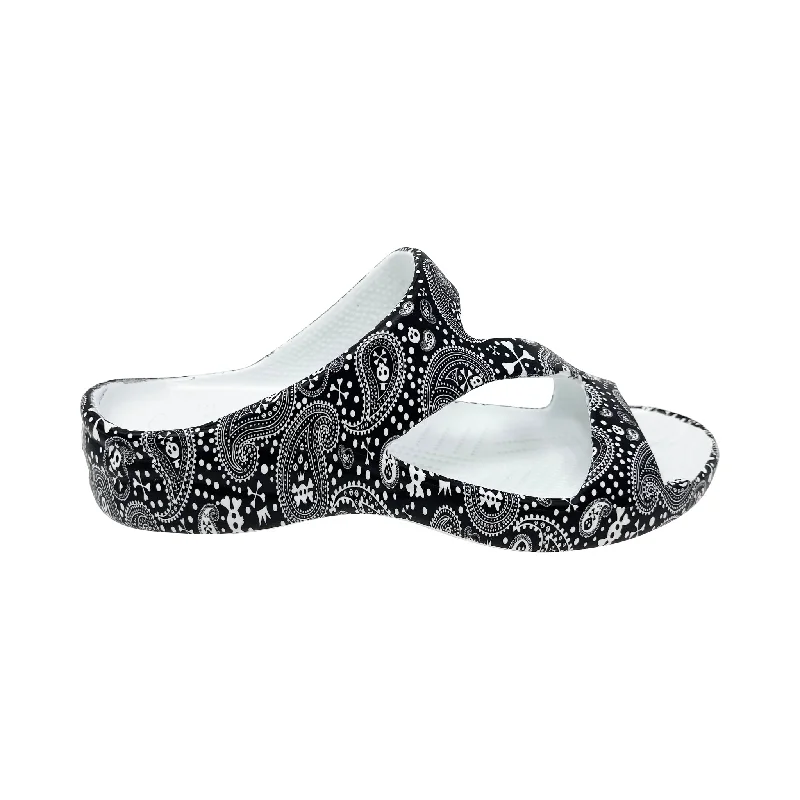 Men's sandals with a stretchy strap for a better fitWomen's PAW Print Z Sandals - Pirate Paisley