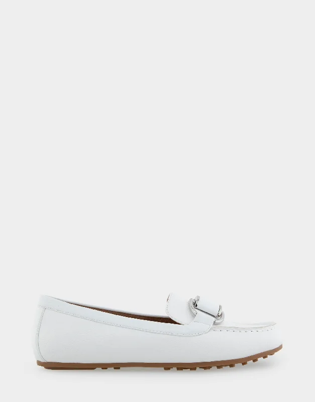 Men's loafers with a perforated leather upper for ventilationDenver