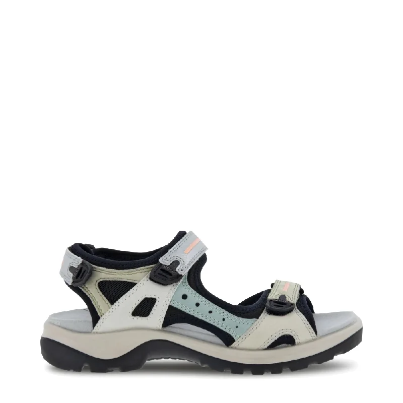 Men's sandals with a durable outer soleEcco Women's Off Road Yucatan Anniversary Edition Sandal in Multicolor Sage