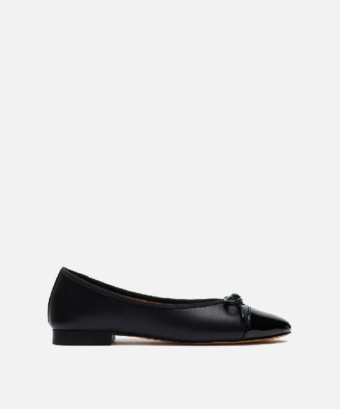 Men's loafers with a leather lining for comfortEllison Ballet Flat - Black Leather