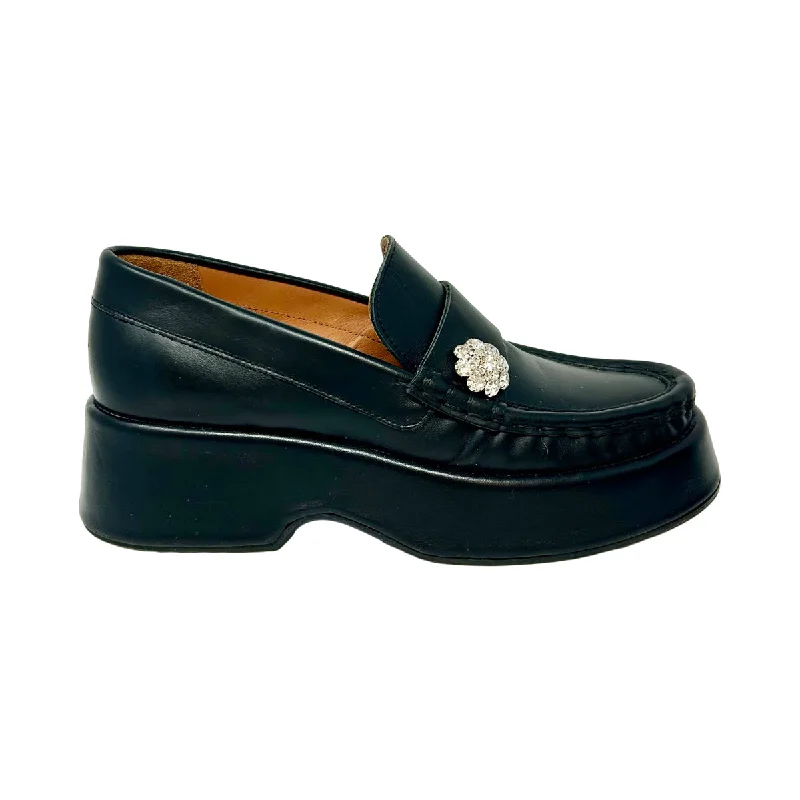 Men's loafers with a stretchy side panel for a better fitGanni Loafers