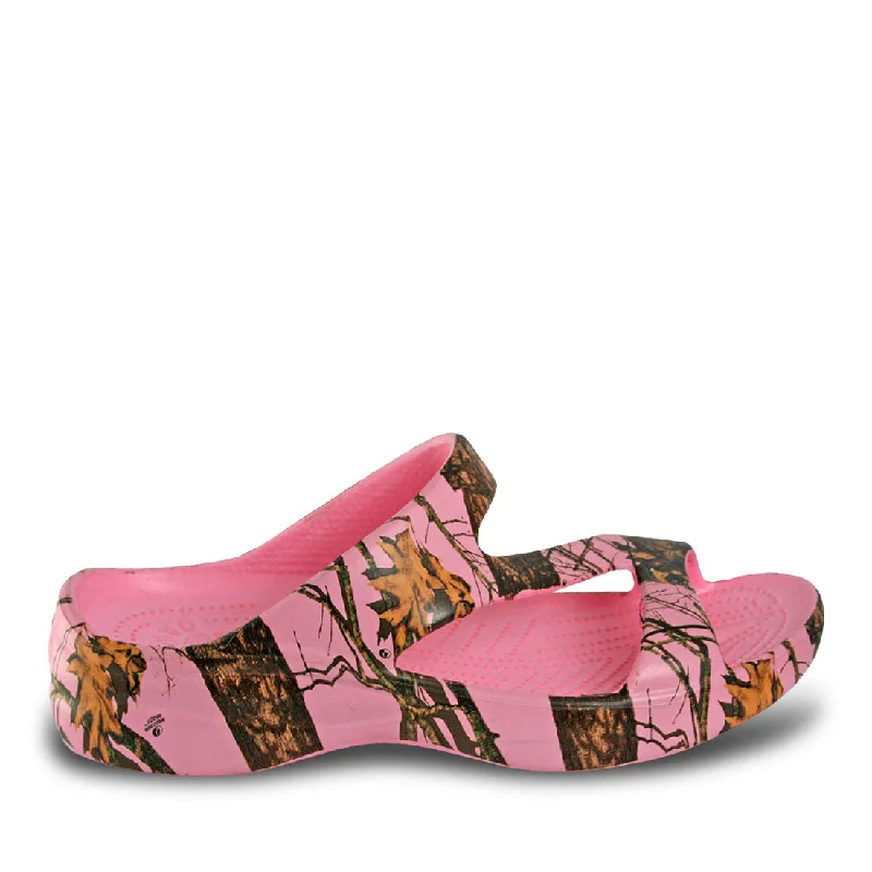 Men's sandals with a shock - absorbing insoleGirls' Mossy Oak Z Sandals - Pink Breakup Infinity