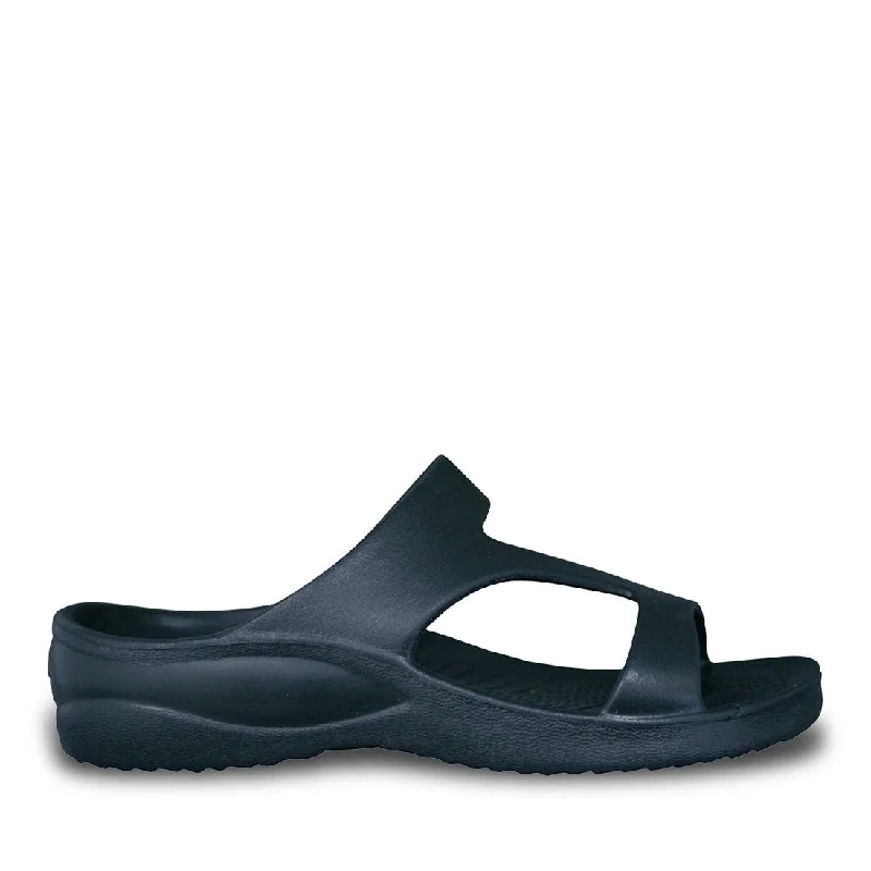 Men's sandals with a leather lining for comfortGirls' Z Sandals - Navy