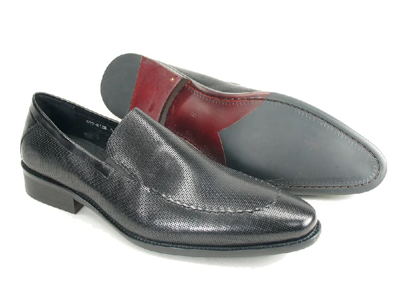 Men's loafers with a memory foam insoleTextured Leather Loafer