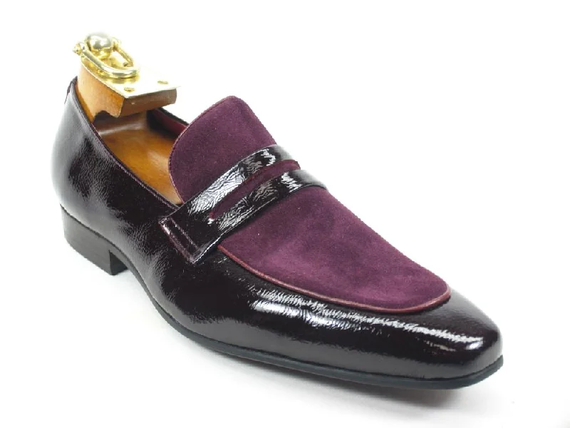 Men's loafers with a contrast stitching detailKS1377-12SC Patent Leather Loafer