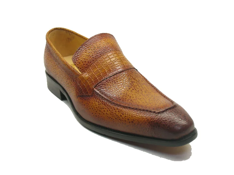 Slip - on men's loafers for easy wearCaviar Calfskin Penny Loafer