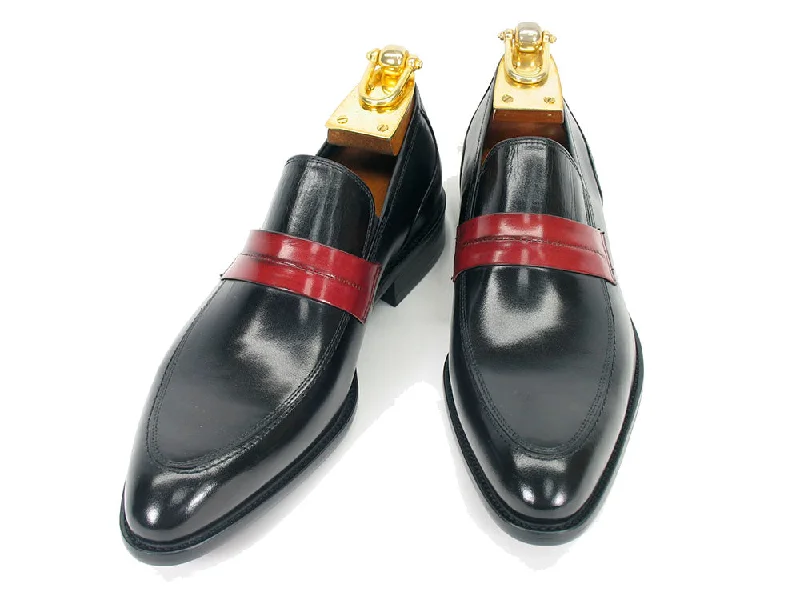 Men's loafers with a removable insole for cleaningContrast Penny Loafer KS479-601