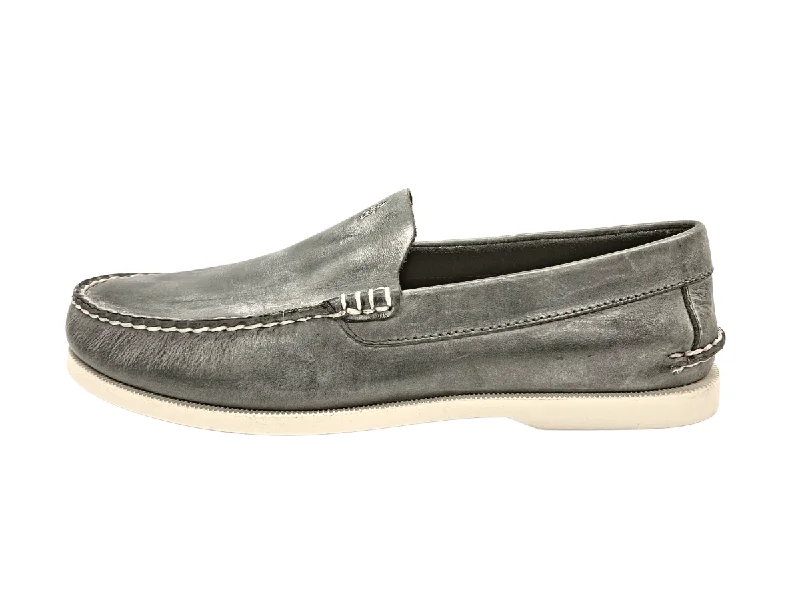 Men's loafers with a contrast stitching detailThe Olive Greys Venetian Loafer Shoe