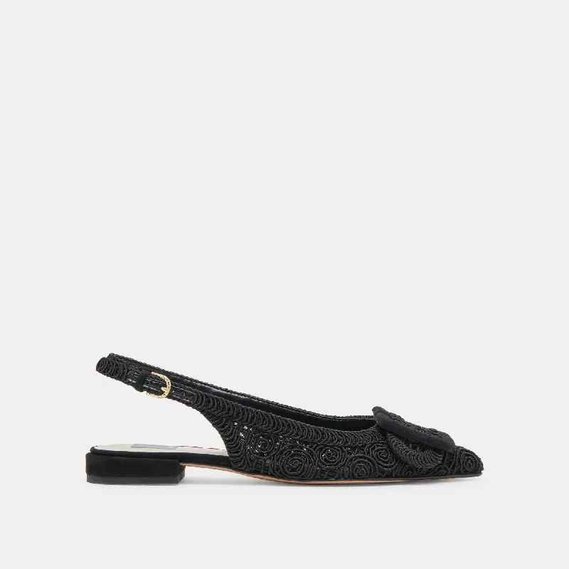 Men's loafers with a contrast stitching detailPAULEY FLATS ONYX MACRAME