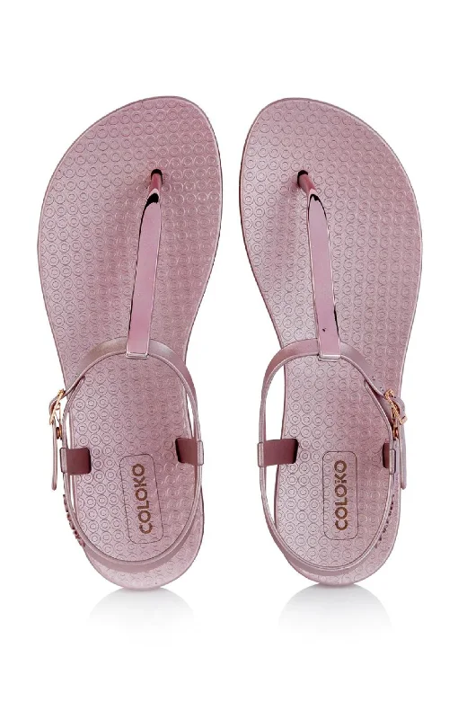 Flip - flop style men's sandals for beach wearSakuna Sandal | Rose