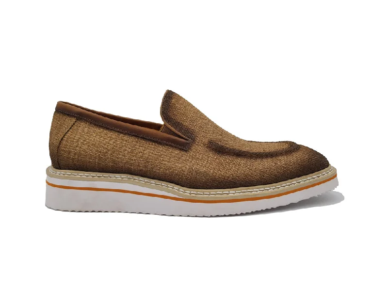 Men's loafers with a tassel front for a classic lookBurninshed Linen Loafer