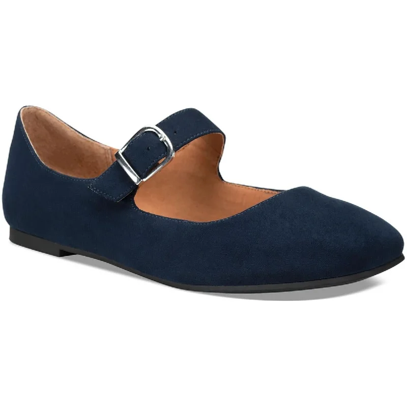 Men's Oxfords with a lace - up closure and a narrow fitSun + Stone Womens Adiaa Microsuede Memory Foam Mary Janes