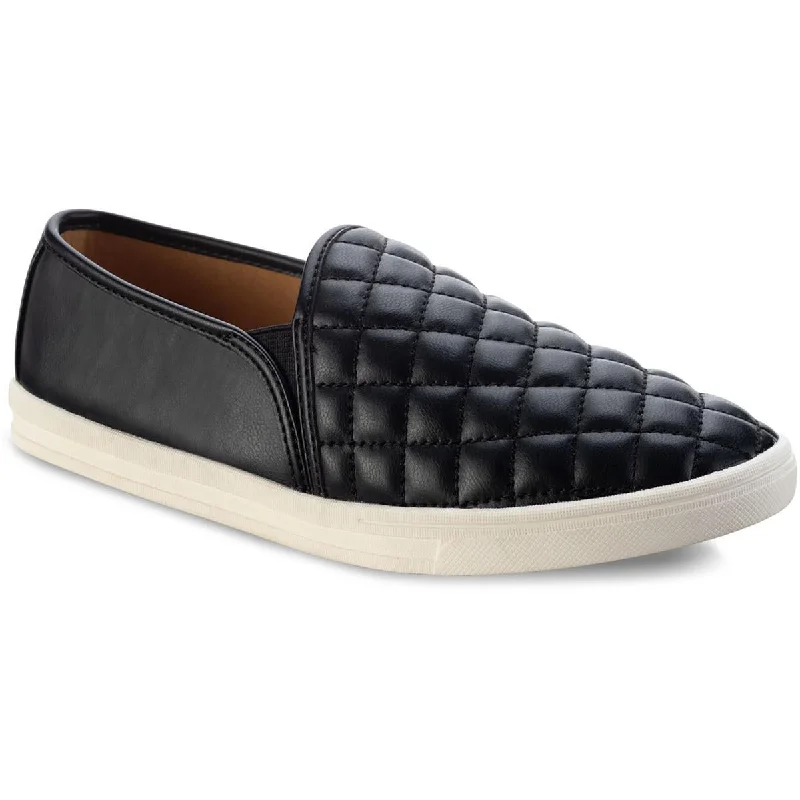 Men's Oxford shoes with a padded insole for all - day comfortSun + Stone Womens Mariam 2 Quilted Flat Loafers