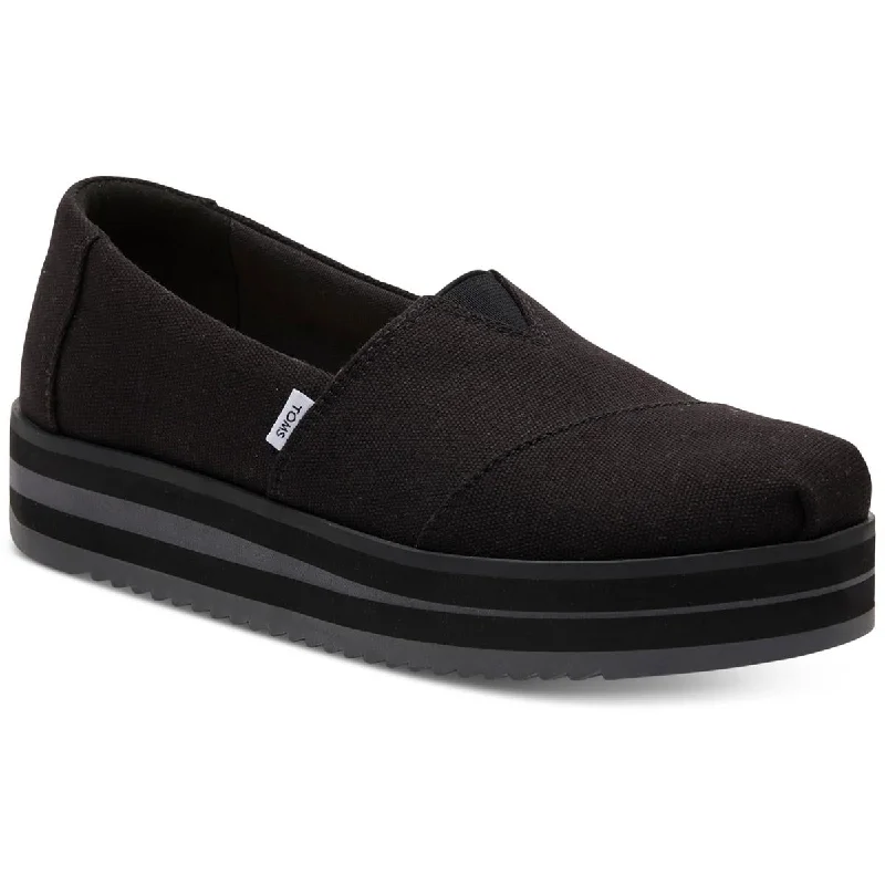 Men's Oxford shoes with a shock - absorbing insole and a leather liningToms Womens Alp Midform Lifestyle Slip-On Loafers