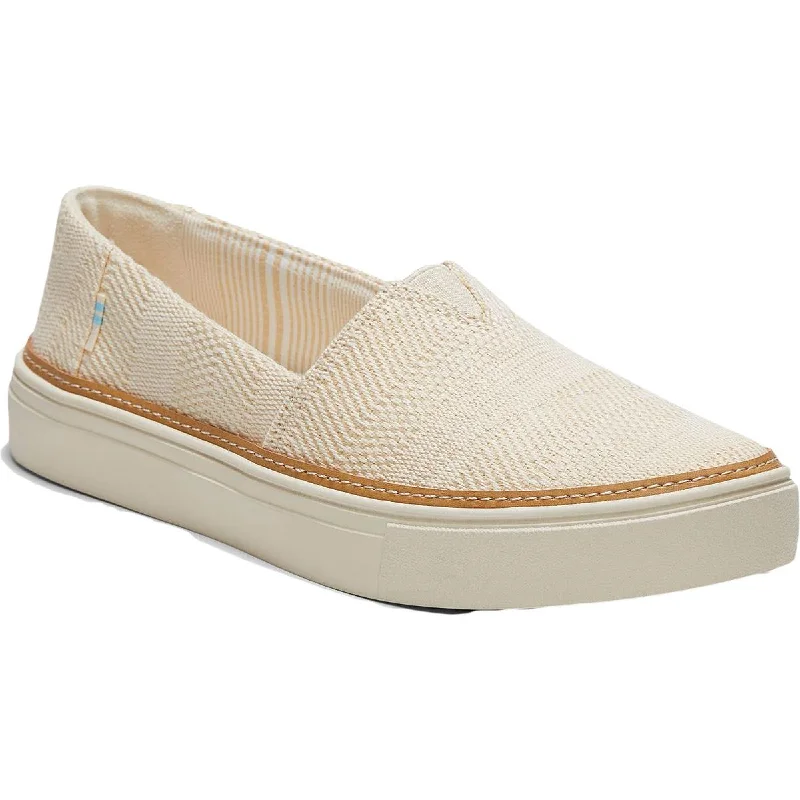 Men's Oxfords with a contrast stitching on the weltToms Womens Parker Woven Slip On Slip-On Sneakers