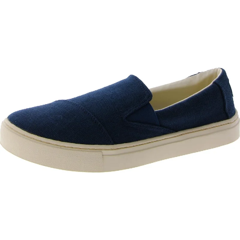 Men's Oxfords with a low - heeled design and a square toeToms Womens Slip On Casual Loafers