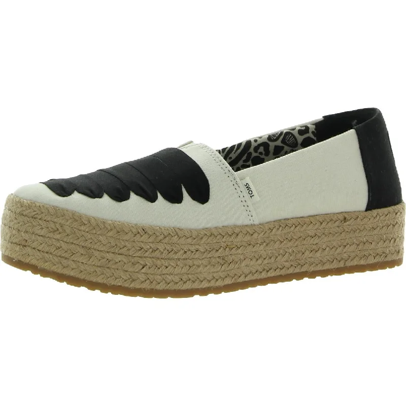 Men's Oxford shoes with a buckle closure and a pointed toeToms Womens VALENCIA Casual Slip On Espadrilles