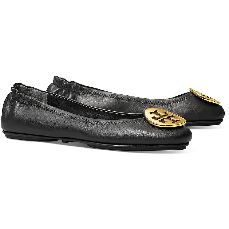 Men's Oxford shoes with a double - buckle strapTory Burch Womens Leather Moccasins