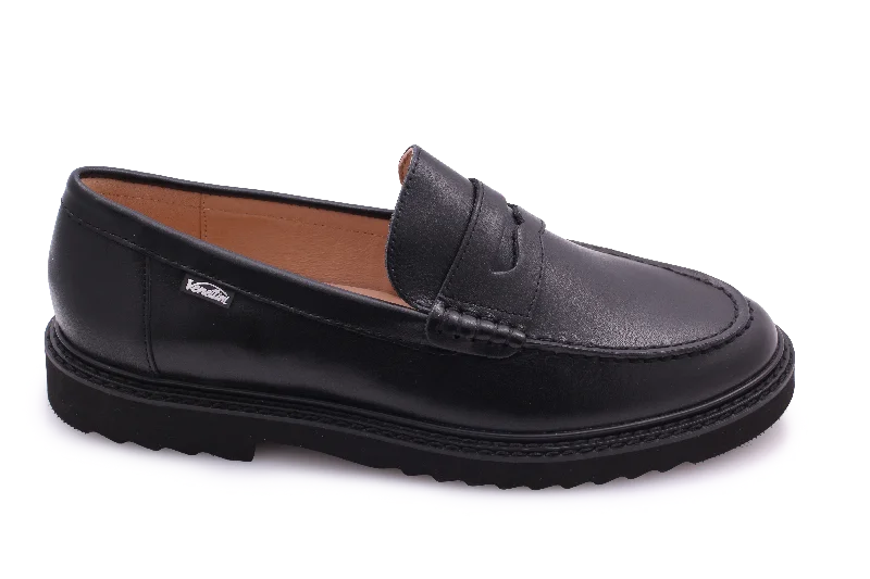 Men's loafers with a leather lacing systemVenettini London-6