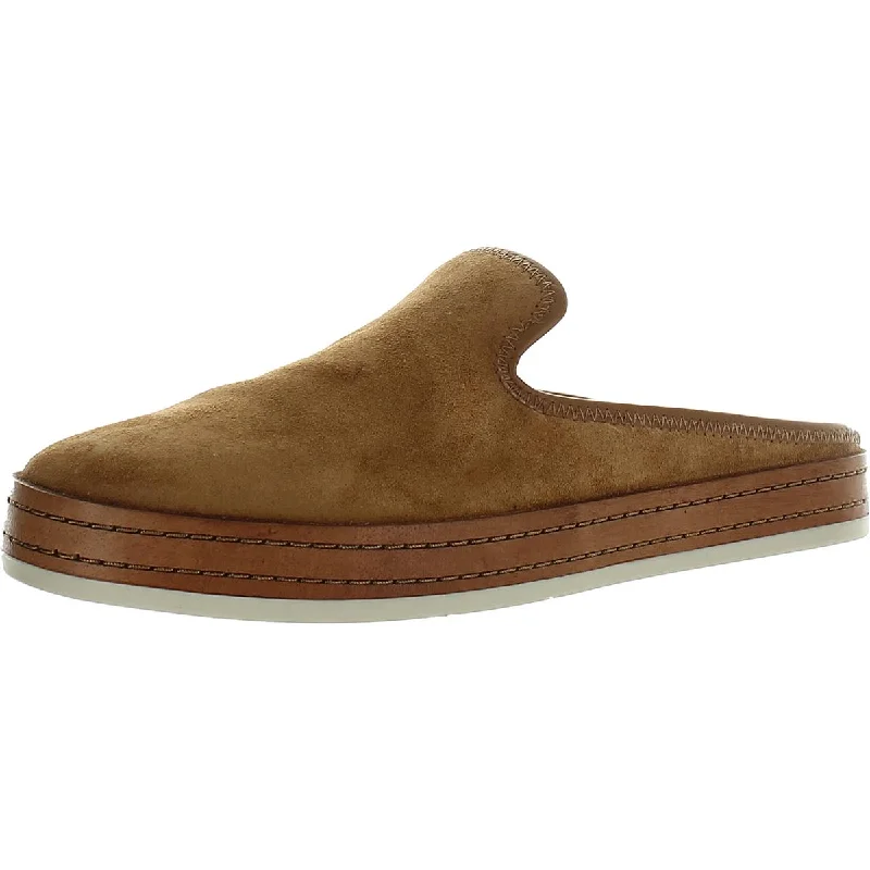 Men's Oxford shoes with a smooth leather upper and a leather soleVince Womens Canella Laceless Slip On Mules