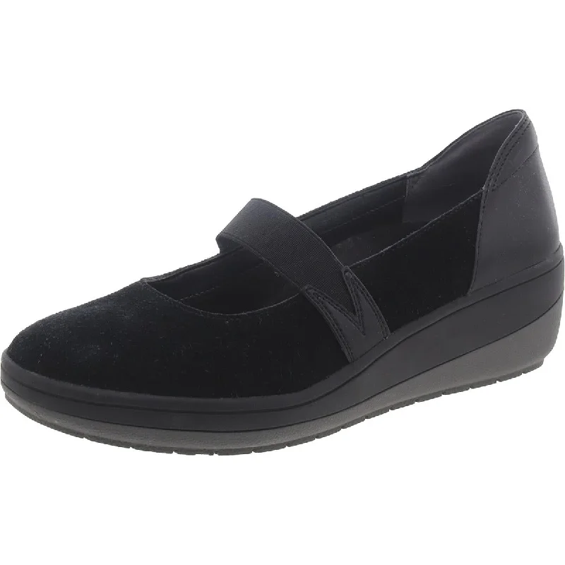 Men's Oxford shoes with a shock - absorbing insole and a leather liningVionic Womens Juide Stretch Slip-On Mary Janes