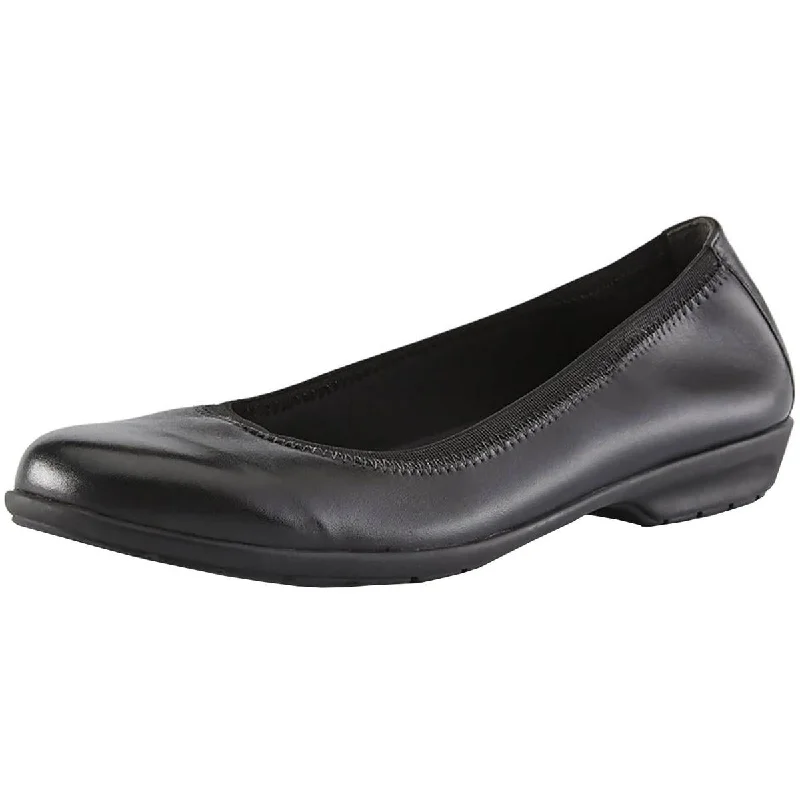 Men's Oxfords with a contrast stitching on the weltWalking Cradles Womens Foley Leather Slip On Ballet Flats