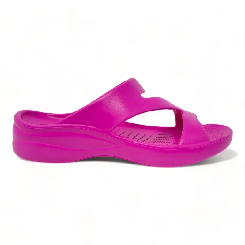 Men's sandals with a rubber sole for tractionWomen's Z Sandals - Hot Pink