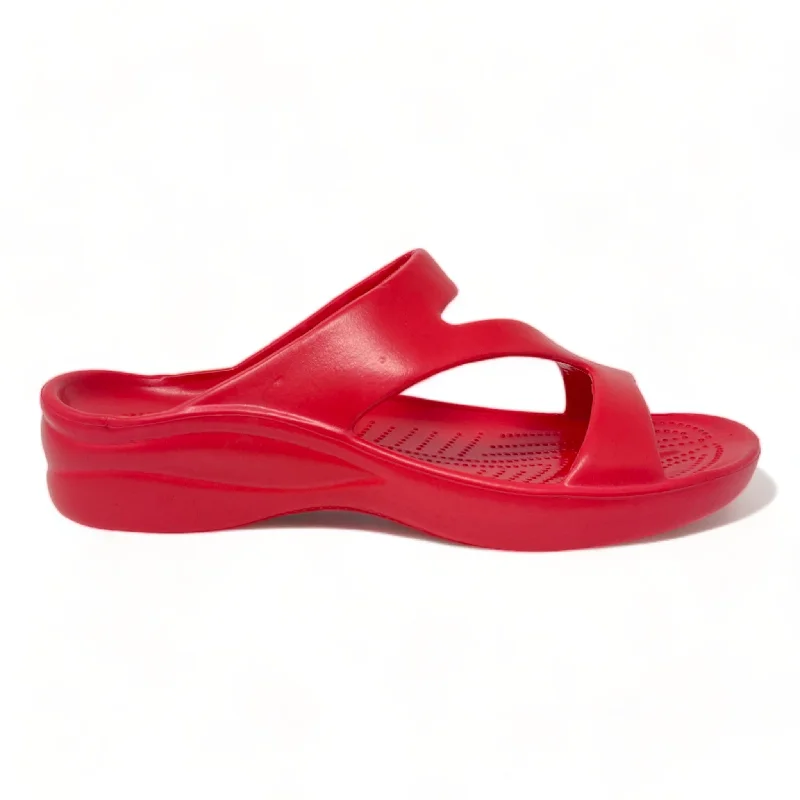 Men's sandals with a toe post designWomen's Z Sandals - Red