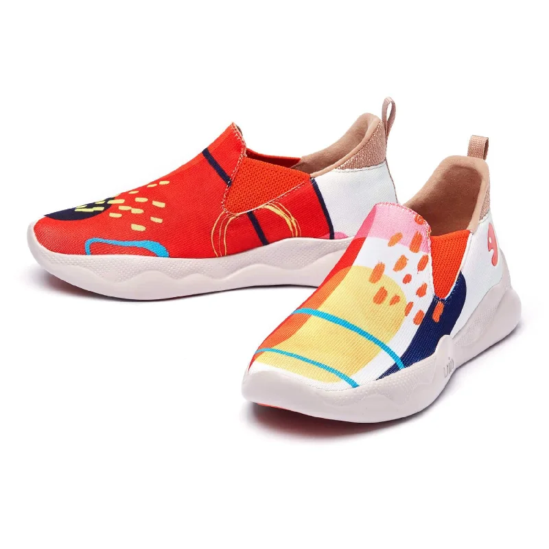 Women's Sneakers with Memory Foam Insoles for Exceptional Cushioning and ComfortWatermelon Season Mijas II