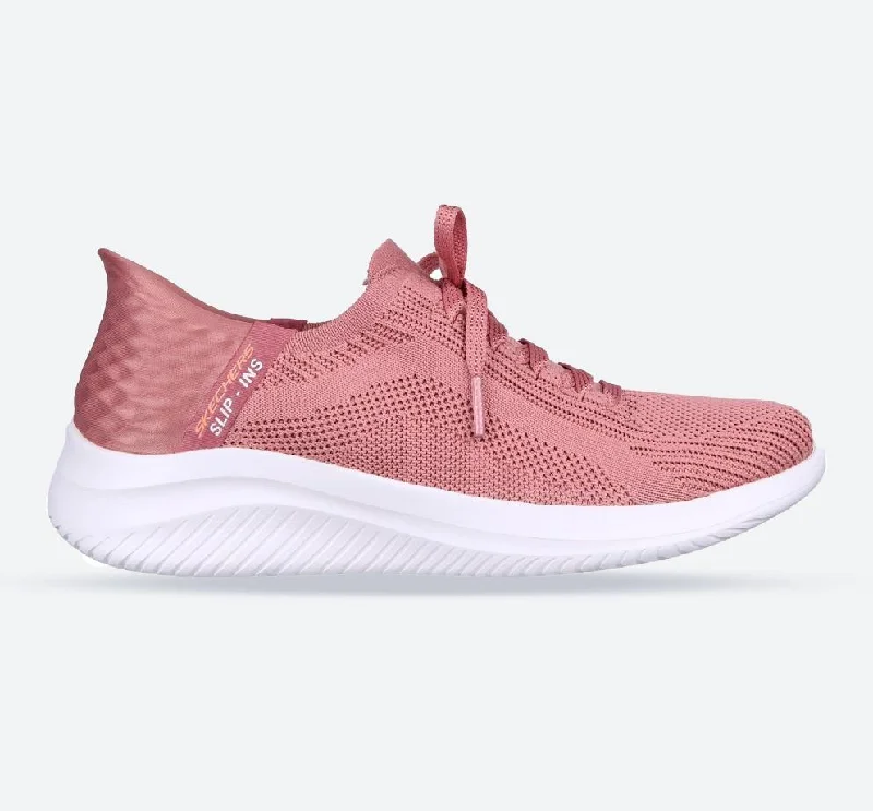 Women's Sneakers with Removable Insoles for Easy Cleaning and CustomizationWomen's Wide Fit Skechers 149710 Slip-ins Ultra Flex 3.0 Brilliant Path Sneakers - Mauve