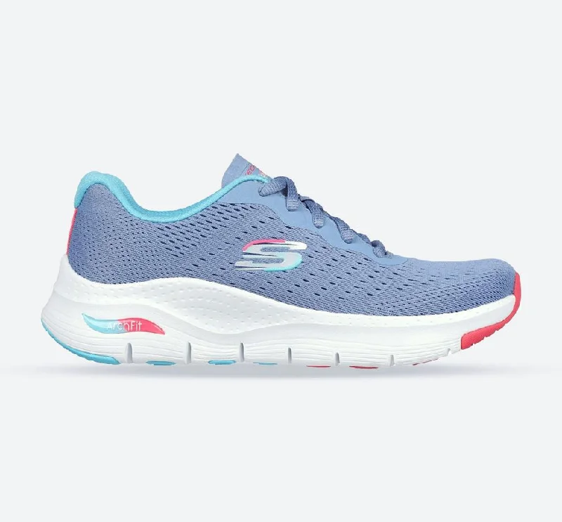 Vegan - Friendly Women's Sneakers Made from Recycled Materials for an Eco - Conscious ChoiceWomen's Wide Fit Skechers 149722 Arch Fit Infinity Cool Sneakers - Blue/Multi