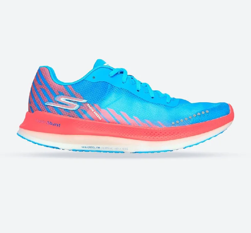 Women's Sneakers with Heel - Stabilizing Technology for Better Balance During RunningWomen's Wide Fit Skechers 172004 Go Run Razor Excess Sports Sneakers