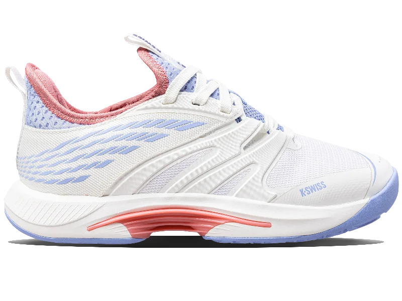 Women's tennis shoes for grass courts with soft - touch soles97392-178-M | SPEEDTRAC | BRIGHT WHITE/OPEN AIR/STRAWBERRY ICE