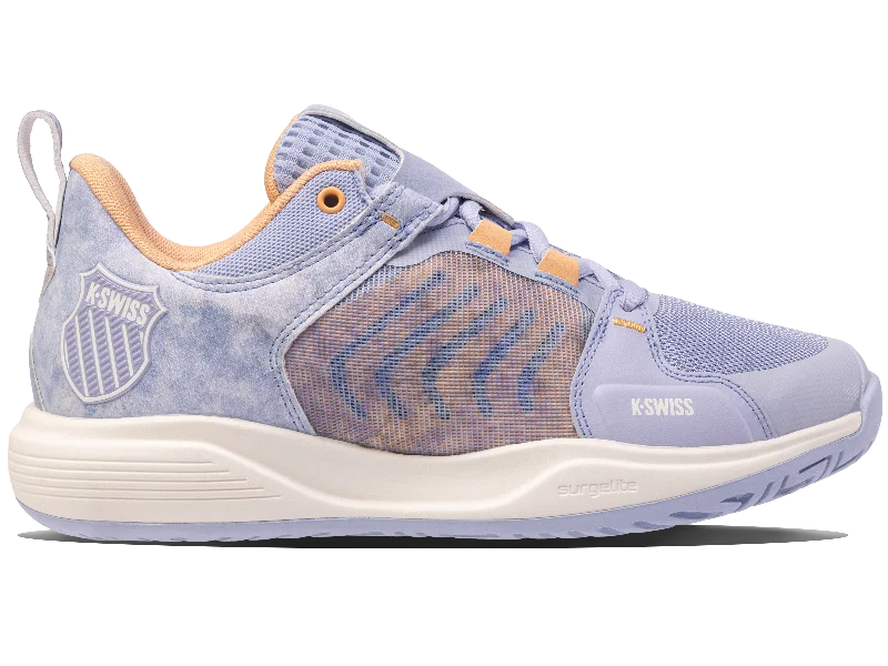 Women's tennis shoes with a knit upper for flexibility97395-802-M | ULTRASHOT TEAM | PEACH FUZZ/STAR WHITE/HEATHER