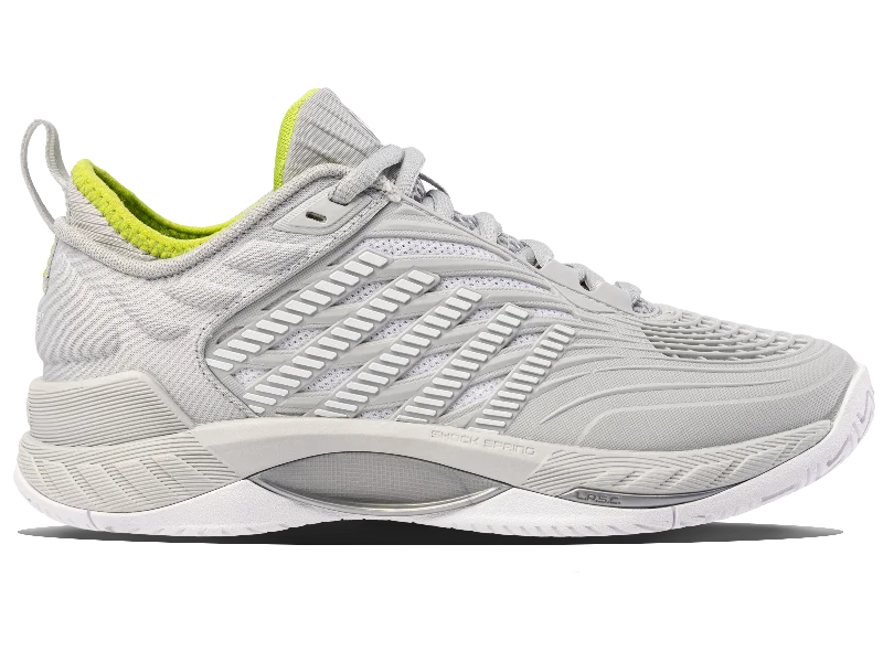 Women's tennis shoes with a lightweight foam midsole99071-034-M | HYPERCOURT SUPREME 2 | GRAY VIOLET/WHITE/LIME GREEN