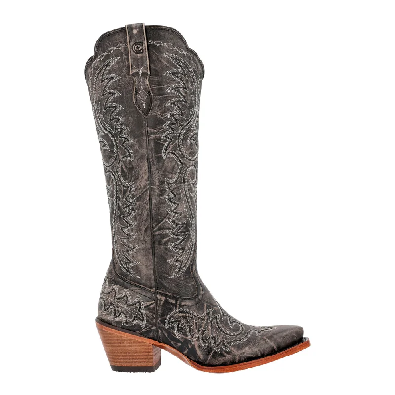 women's cowboy boots for everyday wearCrush 16 Inch Snip Toe Cowboy Boots