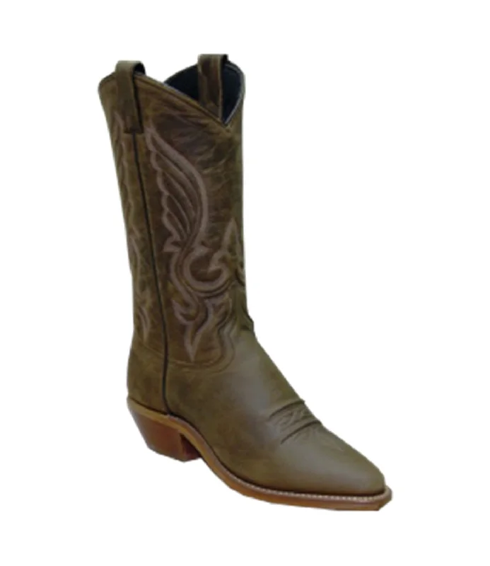 women's cowboy boots in brownAbilene Boots Womens 11in Western Heel Brown Cowhide Cowboy Boots