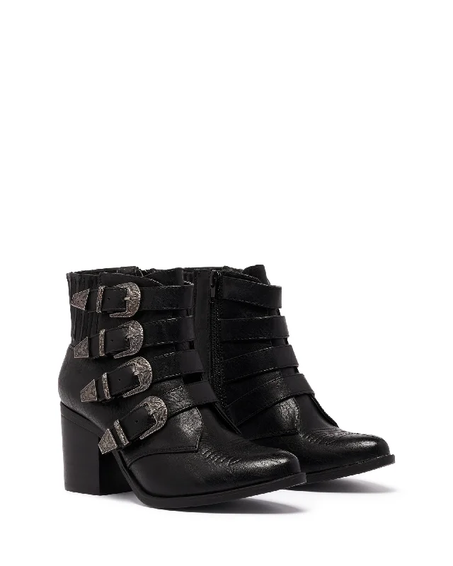 women's ankle boots for fashion-forwardBexar Boot Black Burnished