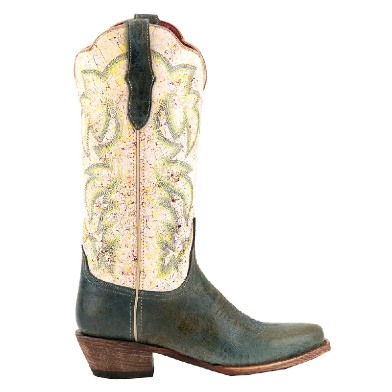 women's cowboy boots with stacked heelCandy Snip Toe Cowboy Boots