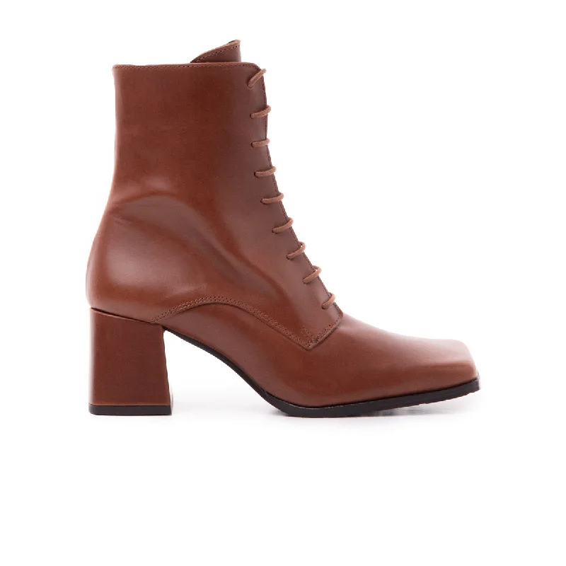 women's ankle boots with velvetChatham Tan Leather